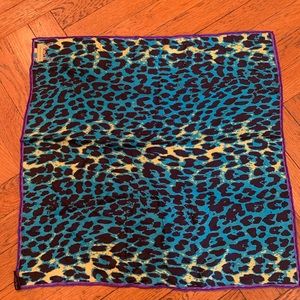 Henri Bendel 100% silk scarf